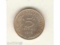 +Franța 5 centimes 1978
