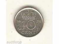 +Ολλανδία 10 σεντς 1978