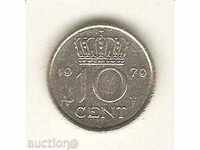 +Холандия  10  цента  1979 г.