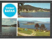 Язовир Батак - Стара картичка България - A 339