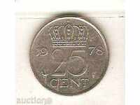 +Ολλανδία 25 σεντς 1978