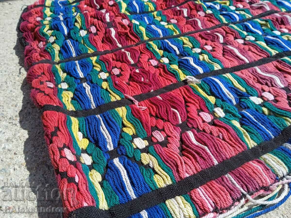 Old woven cover with price 3.00 BGN | € 1.53 Old woven cover with price 3.00 BGN | € 1.53