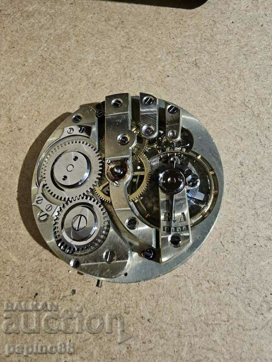 Порцеланов циферблат и механизъм от джобен часовник - 7 Порцеланов циферблат и механизъм от джобен часовник - 7