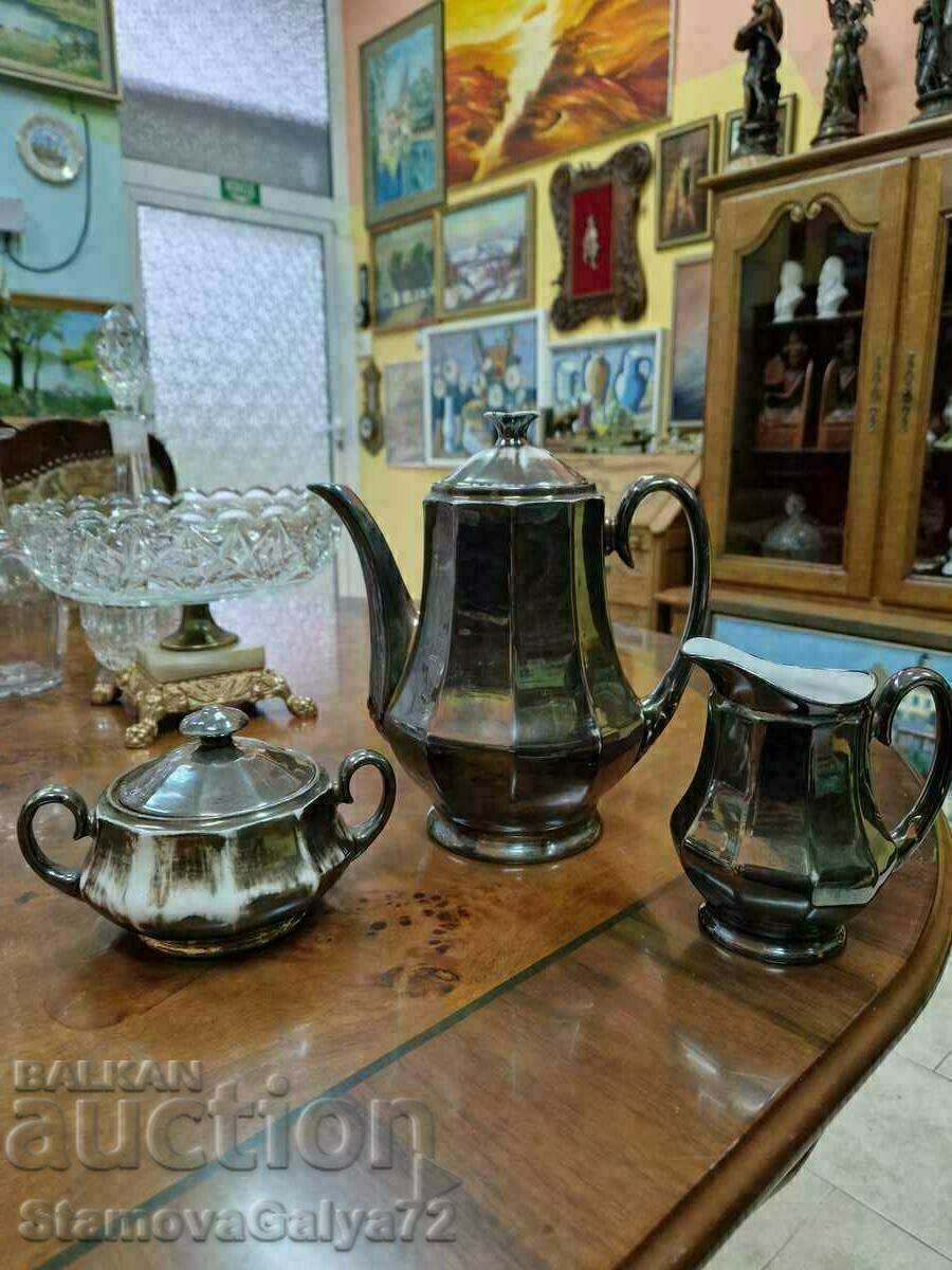 A beautiful antique Selb Heinrich & Co. porcelain set - 6 A beautiful antique Selb Heinrich & Co. porcelain set - 6