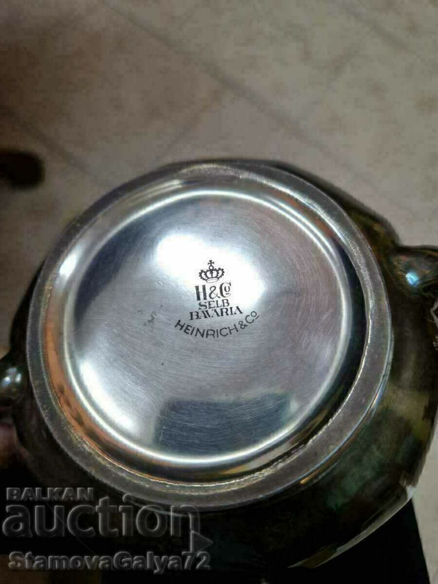 A beautiful antique Selb Heinrich & Co. porcelain set - 7 A beautiful antique Selb Heinrich & Co. porcelain set - 7