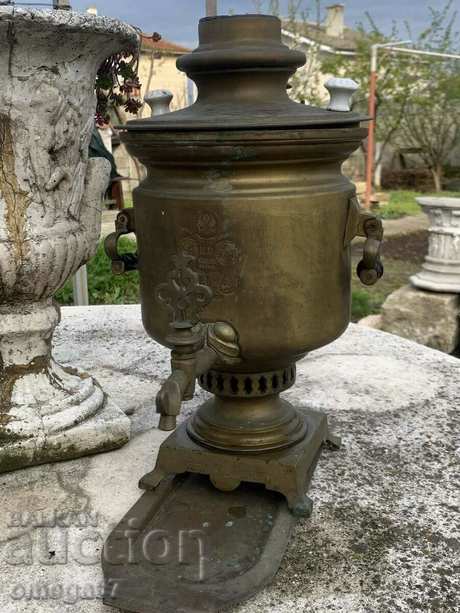 Antique coal samovar from Tsarist Russia - 5 Antique coal samovar from Tsarist Russia - 5