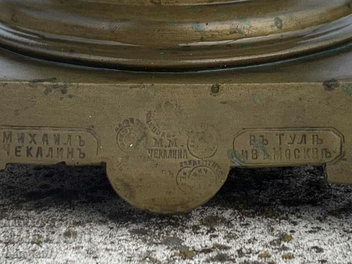 Antique coal samovar from Tsarist Russia - 6 Antique coal samovar from Tsarist Russia - 6