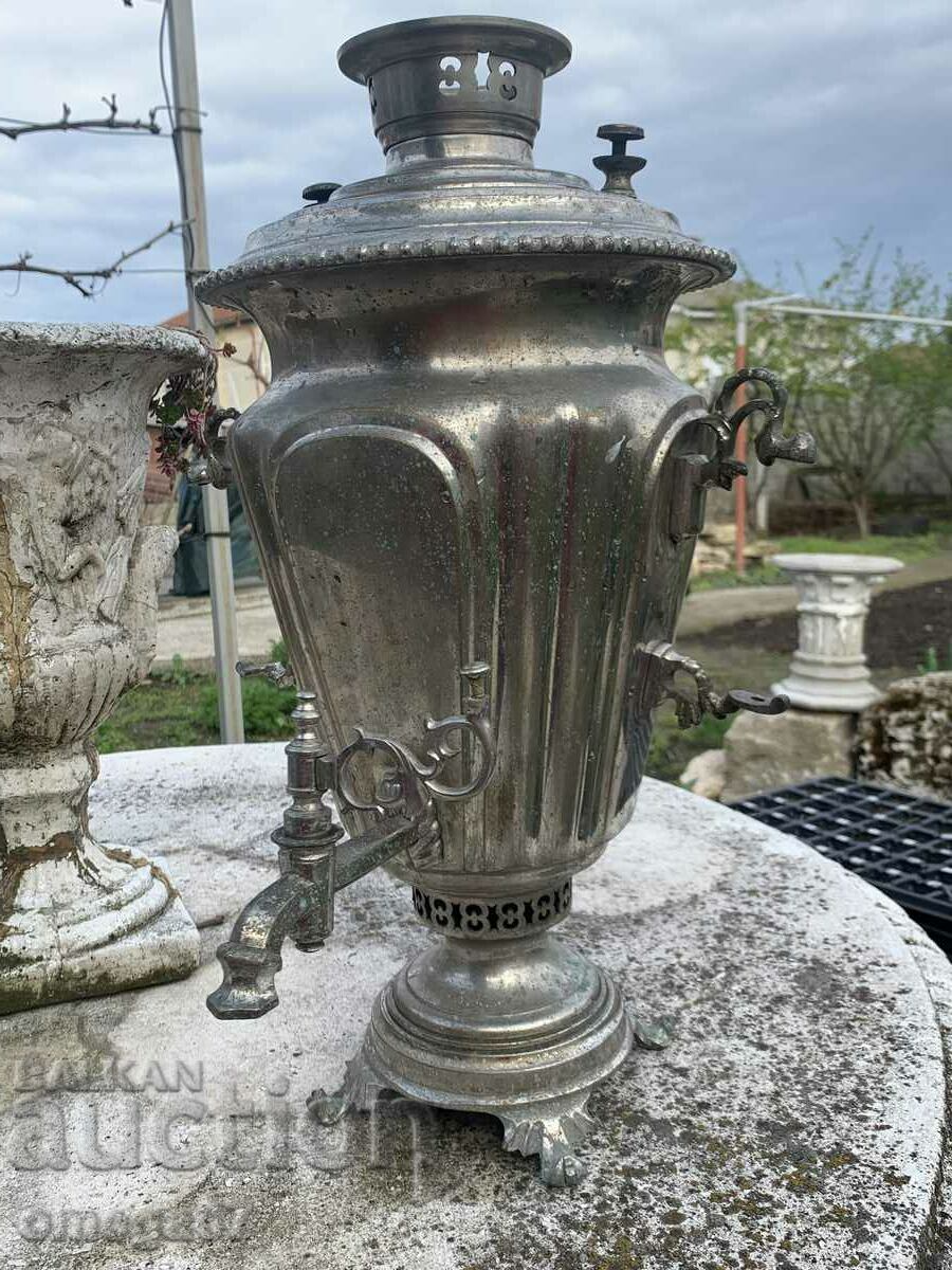Delivery of Antique large tsarist Russia coal samovar Delivery of Antique large tsarist Russia coal samovar