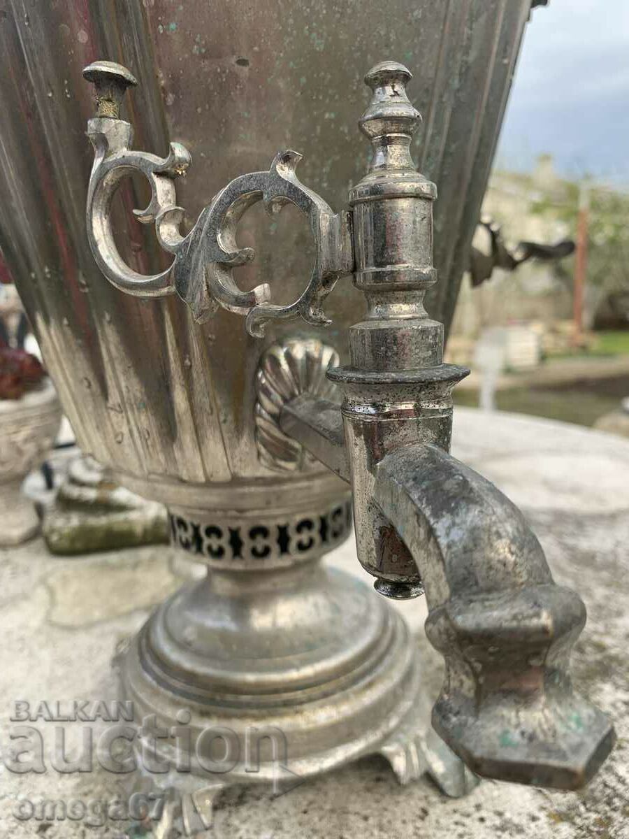 Antique large tsarist Russia coal samovar - 6 Antique large tsarist Russia coal samovar - 6