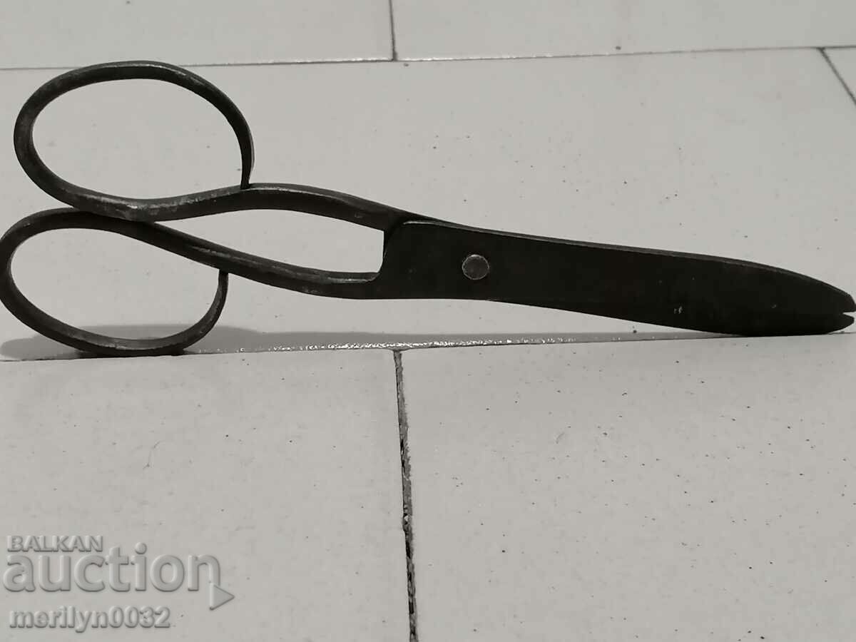 Licitație foarfece vechi forjate, cuțit, fier Licitație foarfece vechi forjate, cuțit, fier
