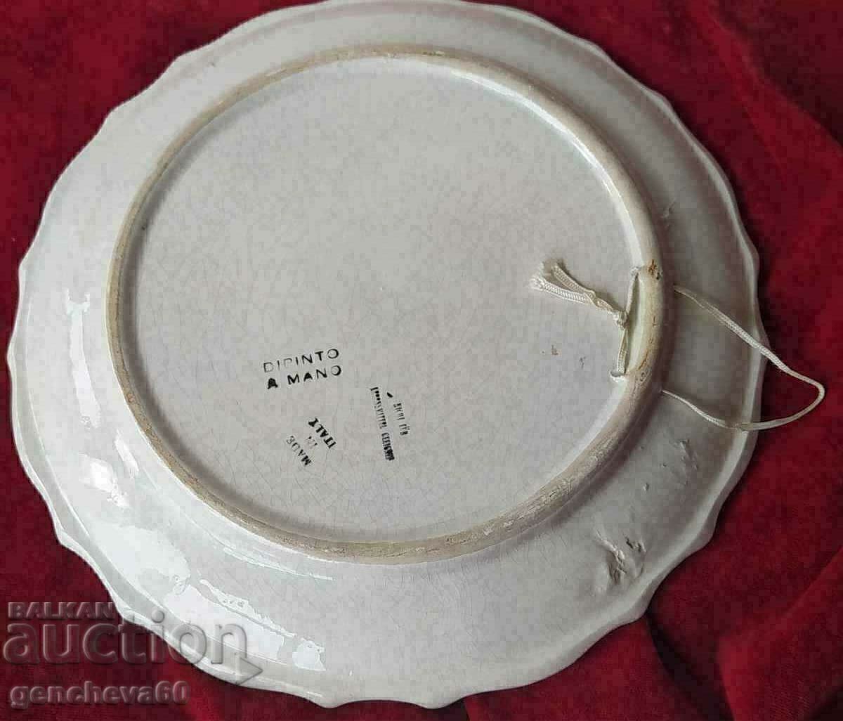 Auction Art ceramics DIPINTO AMANO ITALY Auction Art ceramics DIPINTO AMANO ITALY