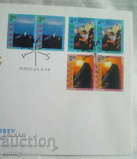 Auction First day envelope from Oslo, Norway 1998. Auction First day envelope from Oslo, Norway 1998.