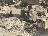 Пазарен ден Продавачи Помаци Турци стара снимка