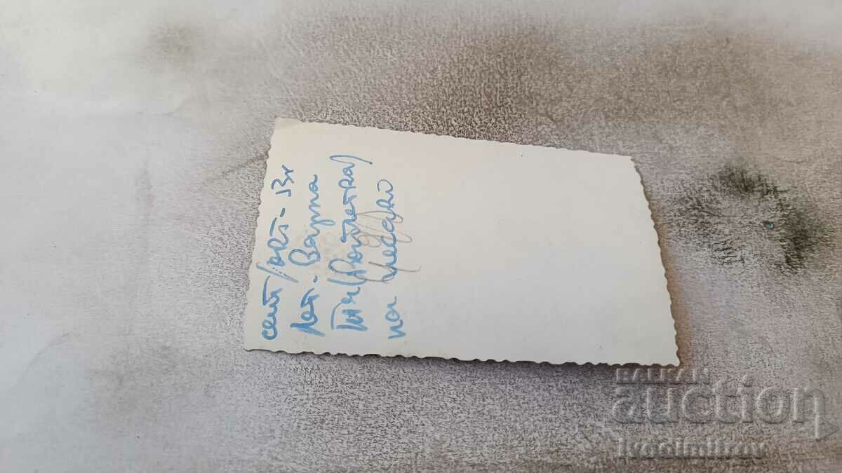 Photo Varna Woman in full swimsuit on the beach 1953 with price 1.45 BGN | € 0.74 Photo Varna Woman in full swimsuit on the beach 1953 with price 1.45 BGN | € 0.74