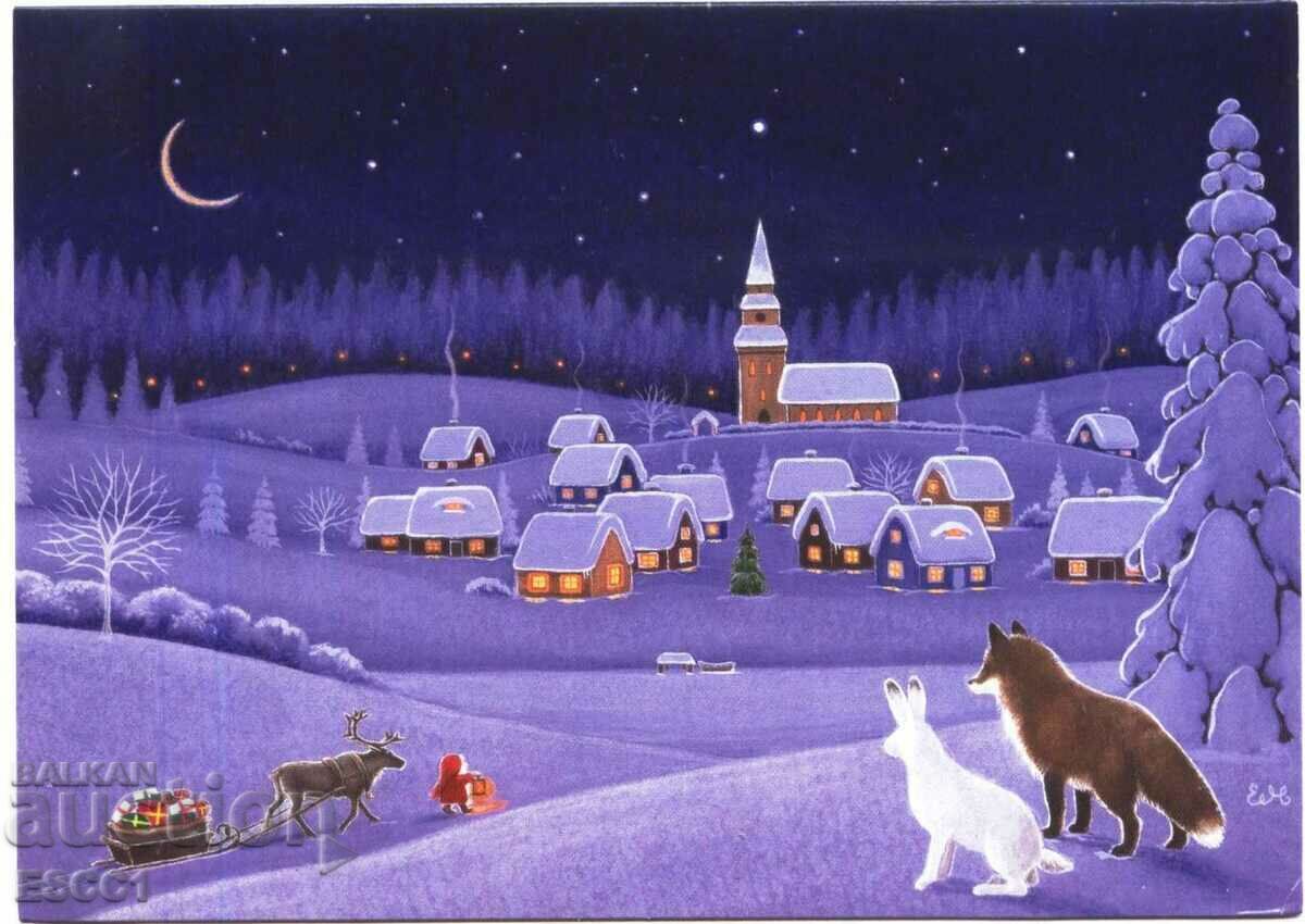 Christmas and New Year 2014 card from Canada