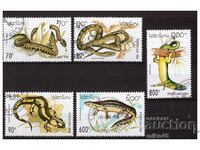 LAOS 1994 Reptile Series