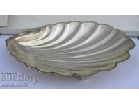 VASA MASIVĂ DE ARGINT ÎN FORMA DE COCHICĂ / 925 STERLING /