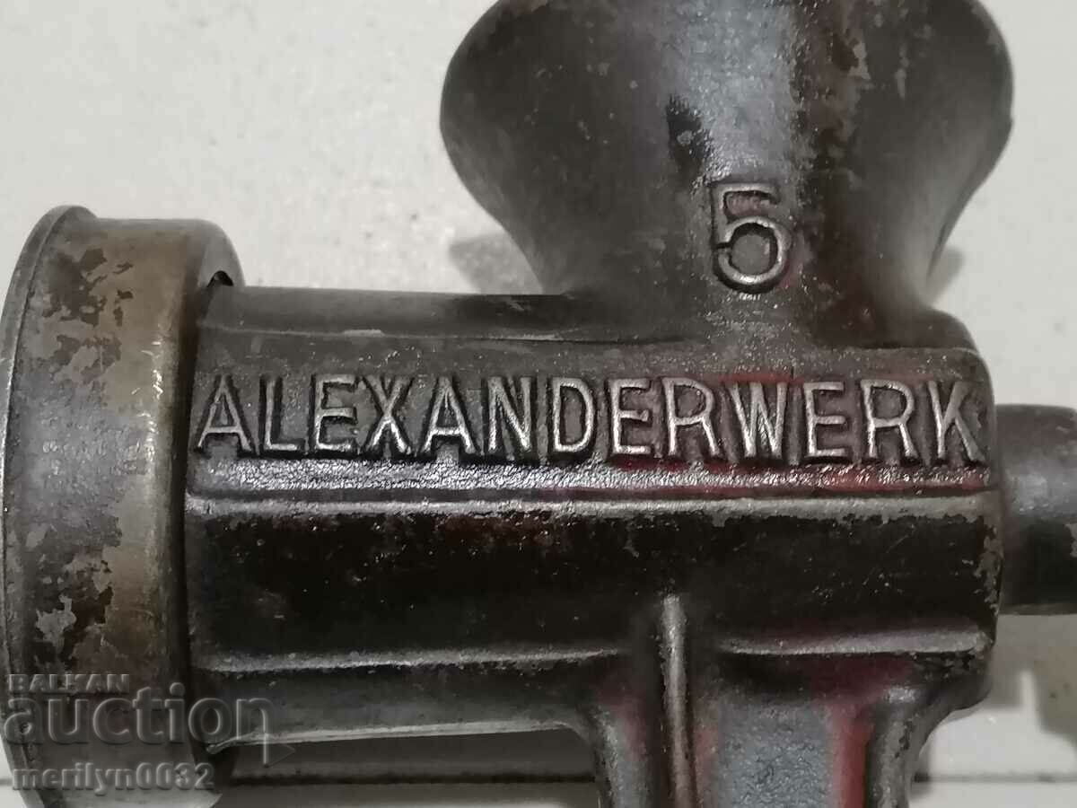 Old German meat grinder, mincer - 5 Old German meat grinder, mincer - 5