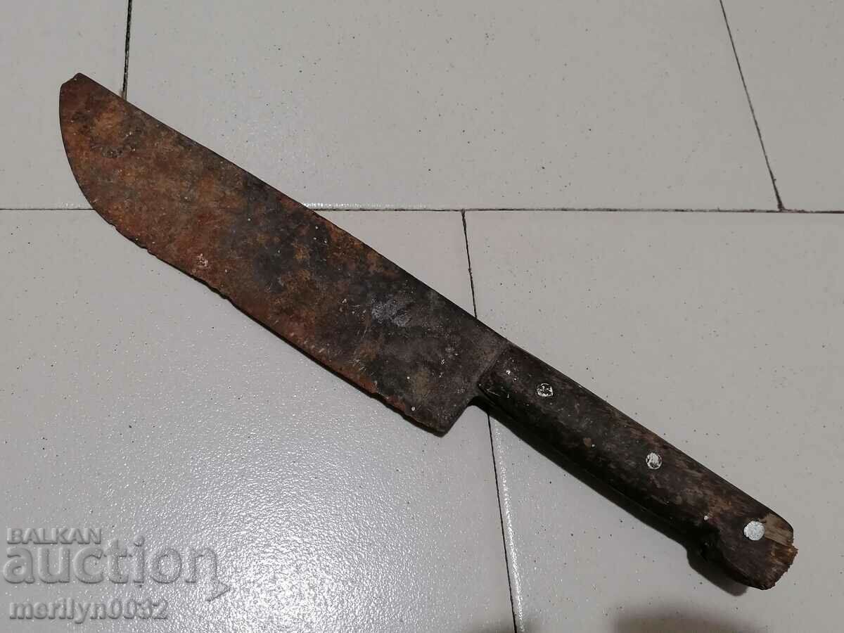 Old shepherd's knife, dagger, blade, primitive - 7 Old shepherd's knife, dagger, blade, primitive - 7