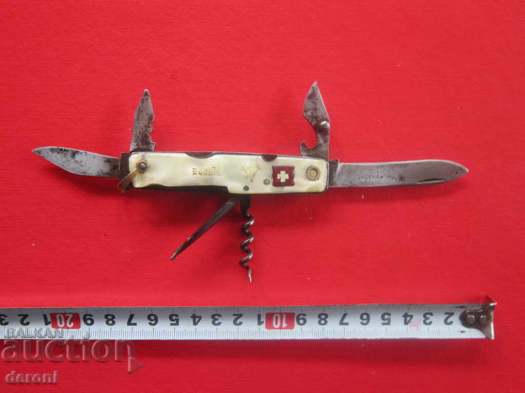 Стар френски военен нож Pradel ножка ножче