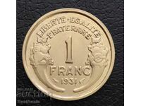 France. 1 Franc, 1931