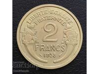 France. 2 francs 1938