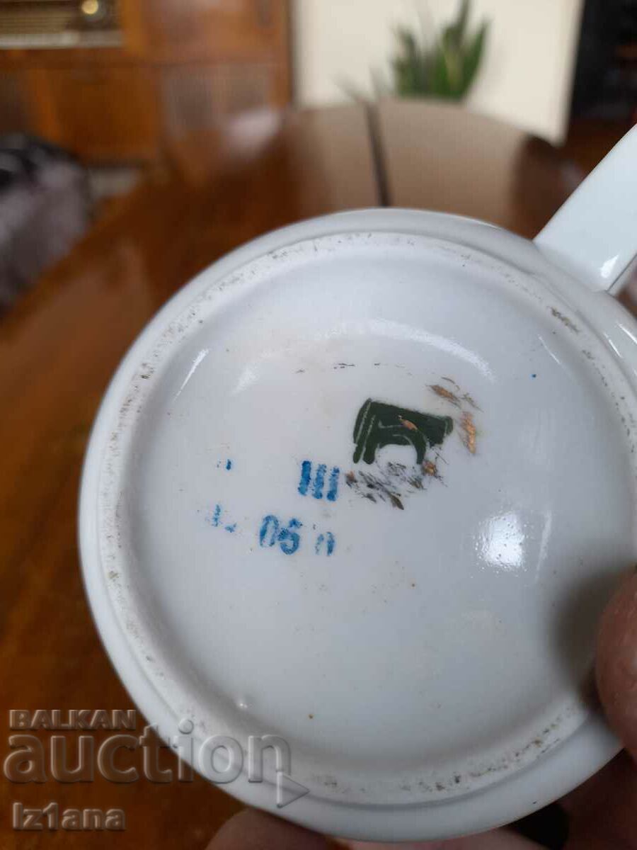 An old porcelain jug, a jug - 7 An old porcelain jug, a jug - 7