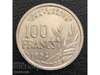 France. 100 francs 1954