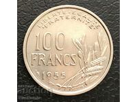 France. 100 francs 1955