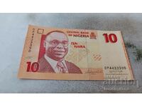 Nigeria 10 naira 2007