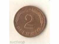 GFR 2 Pfennig 1975 D