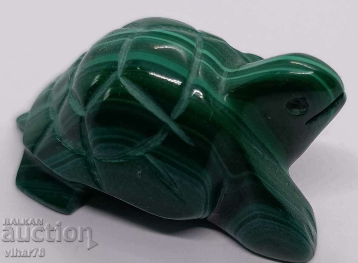 Licitație O figură de malachit foarte frumoasă Licitație O figură de malachit foarte frumoasă