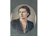 Old portrait Queen Joanna photo photograph