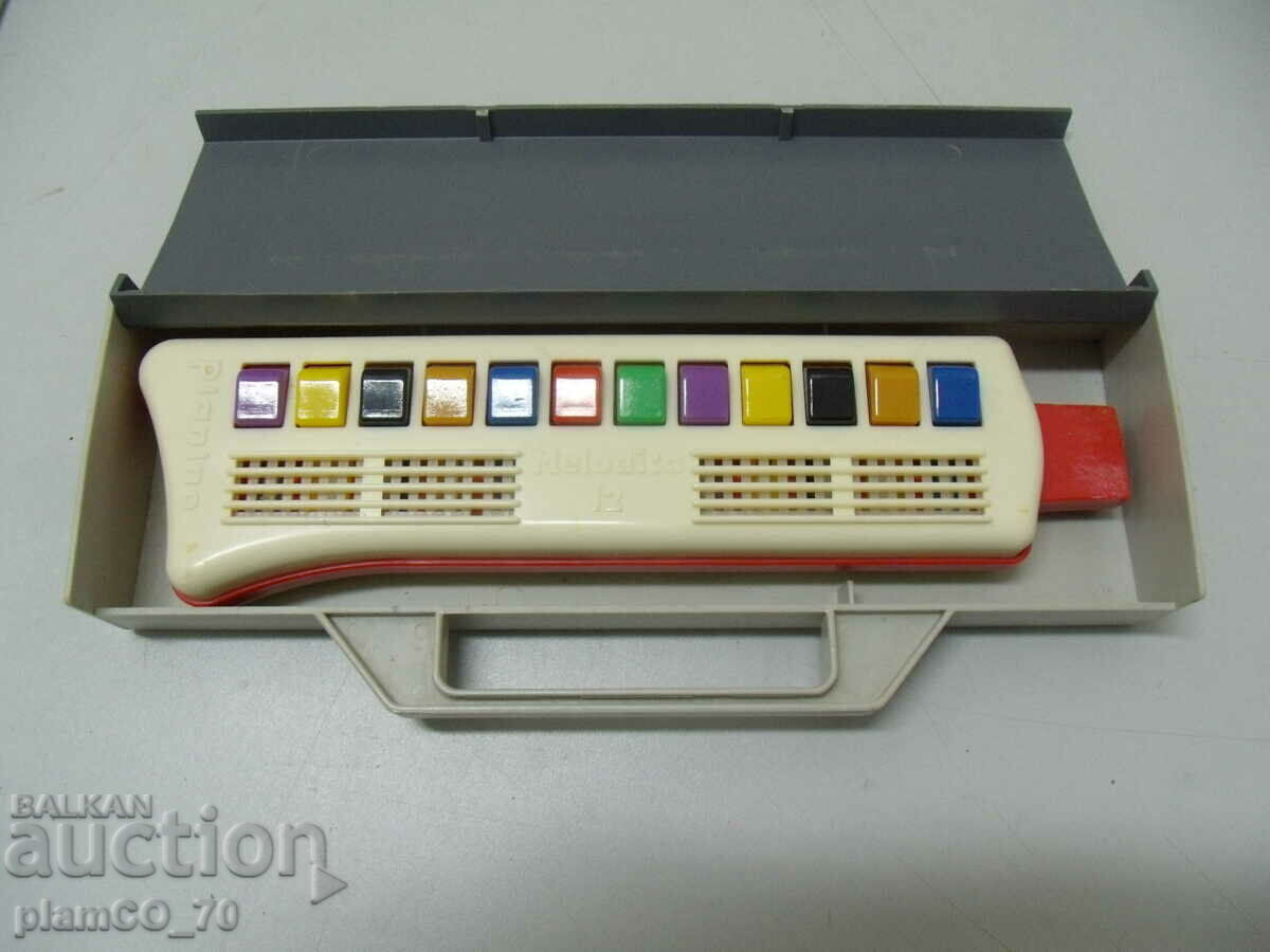 №*6958 стара детска музикална играчка - триола   - pianino - - 6