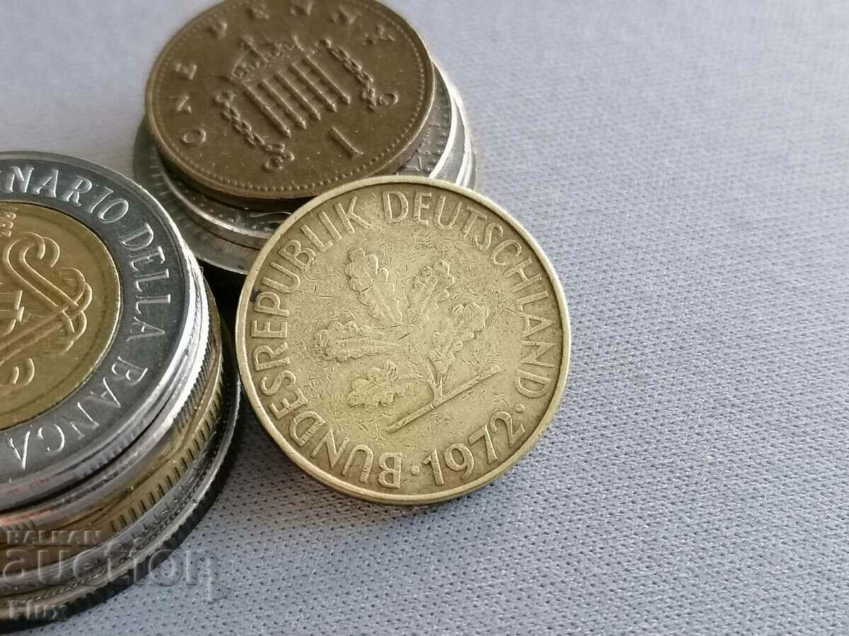 Monedă - Germania - 10 Pfennig | 1972; seria F cu preț 0.80 BGN | € 0.41 Monedă - Germania - 10 Pfennig | 1972; seria F cu preț 0.80 BGN | € 0.41