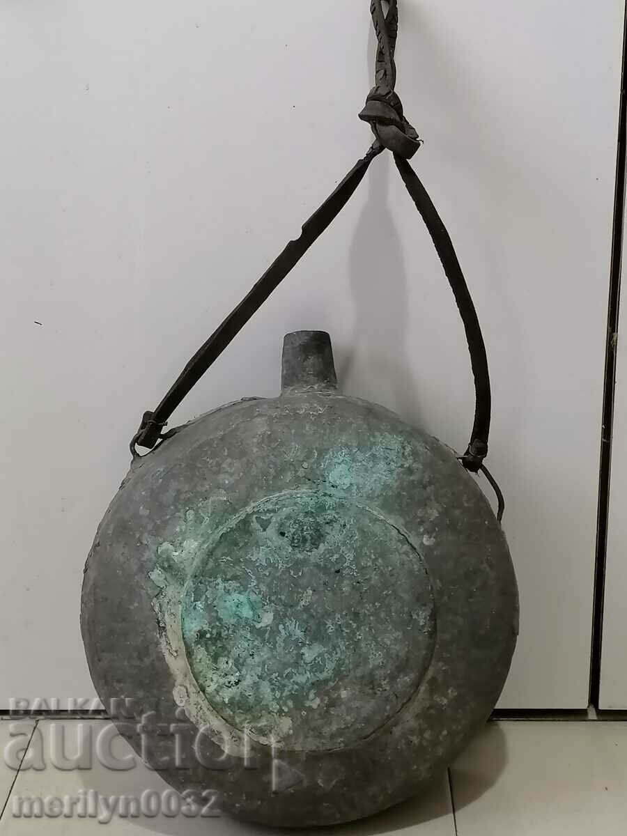 Old baklitsa kankul gyum copper copper vessel manerka buckel with price 189.00 BGN | € 96.63