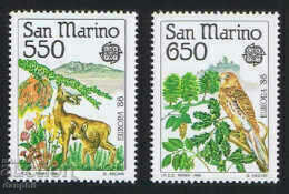 San Marino 1986 Europa SEPT (**) mentă, curat, nemarcat