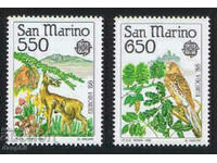 San Marino 1986 Europe SEPT (**) νομισματοκοπείο, καθαρό, χωρίς σήμα