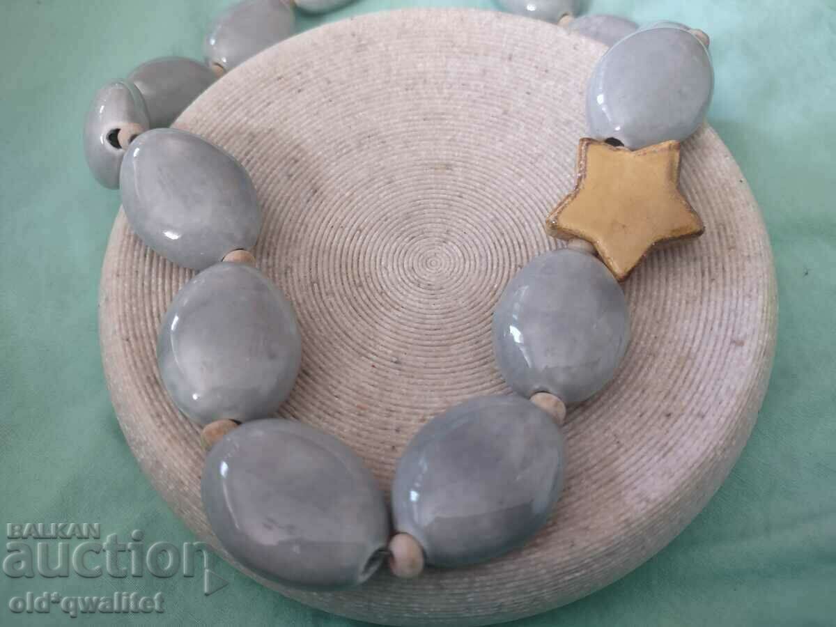 Colier ART vechi, lucrat manual, foarte frumos - 5 Colier ART vechi, lucrat manual, foarte frumos - 5