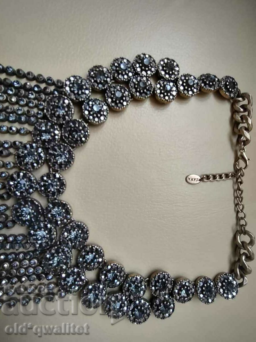 Auction  Beautiful designer necklace, stamp: ZARA