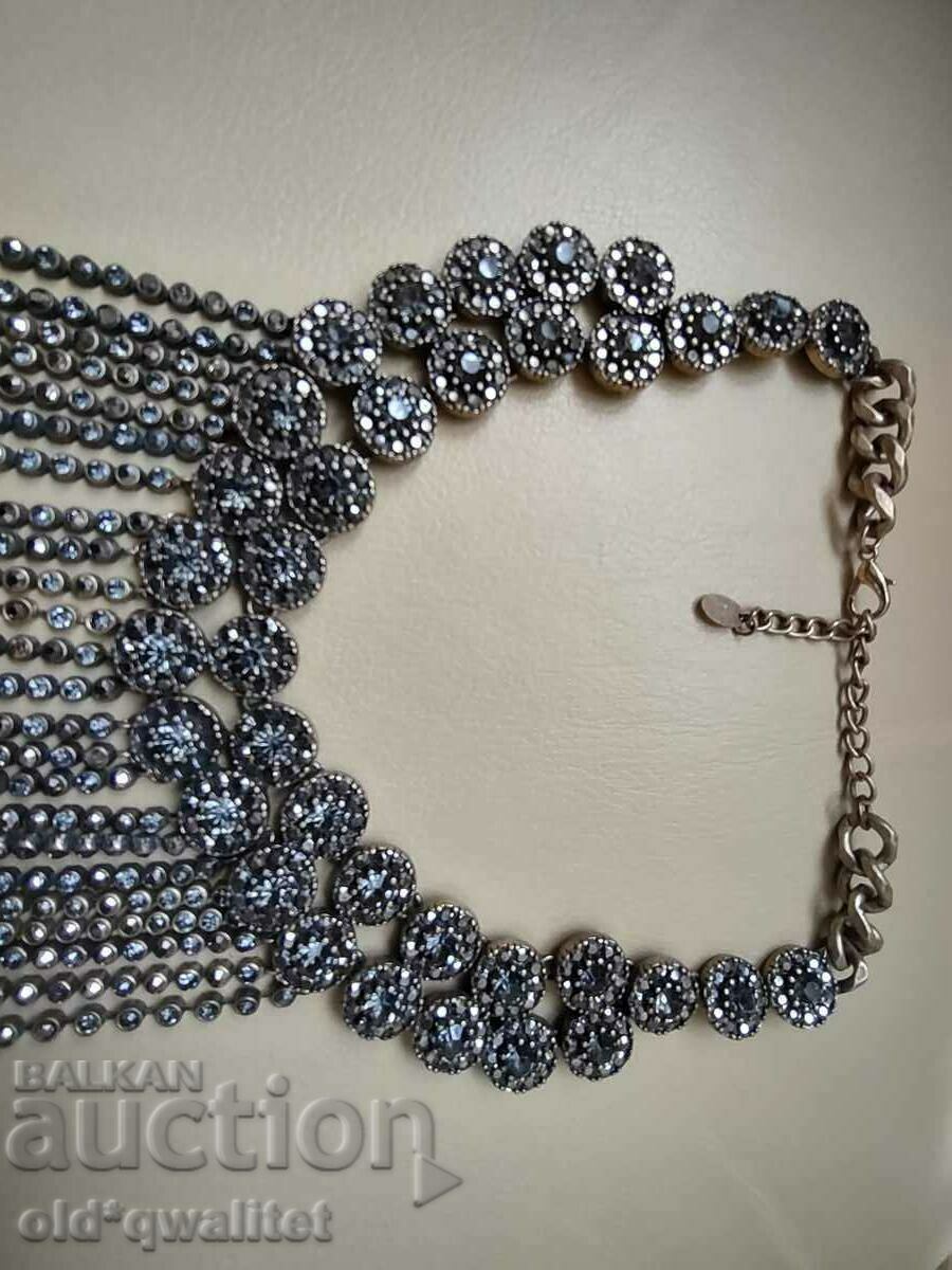Beautiful designer necklace, stamp: ZARA - 5