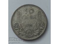 50 leva silver Bulgaria 1934 - silver coin #23