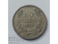 50 leva silver Bulgaria 1930 - silver coin #36