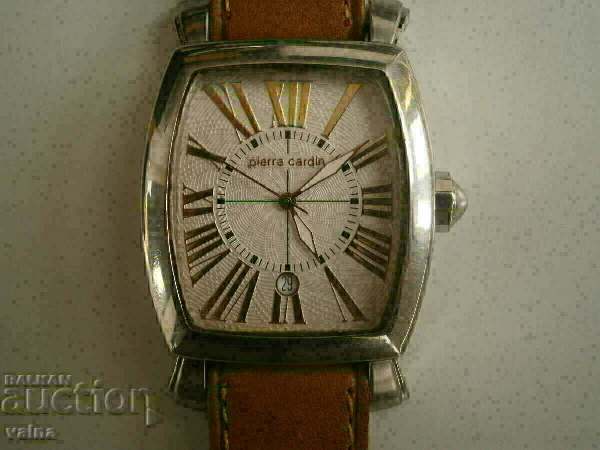 PIERRE CARDIN, Quartz, St. Steel, original product, XL size - 5