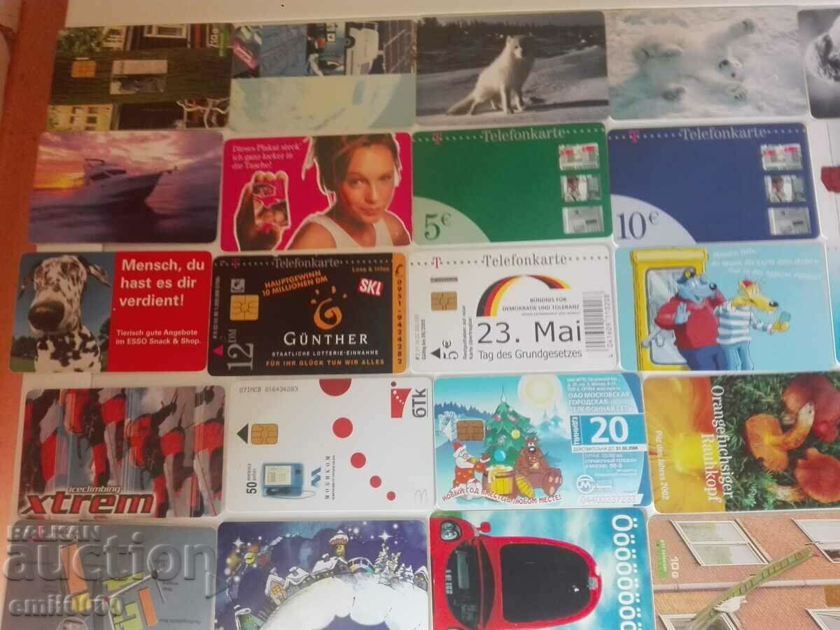 Auction Sound cards - 43 pieces. Auction Sound cards - 43 pieces.