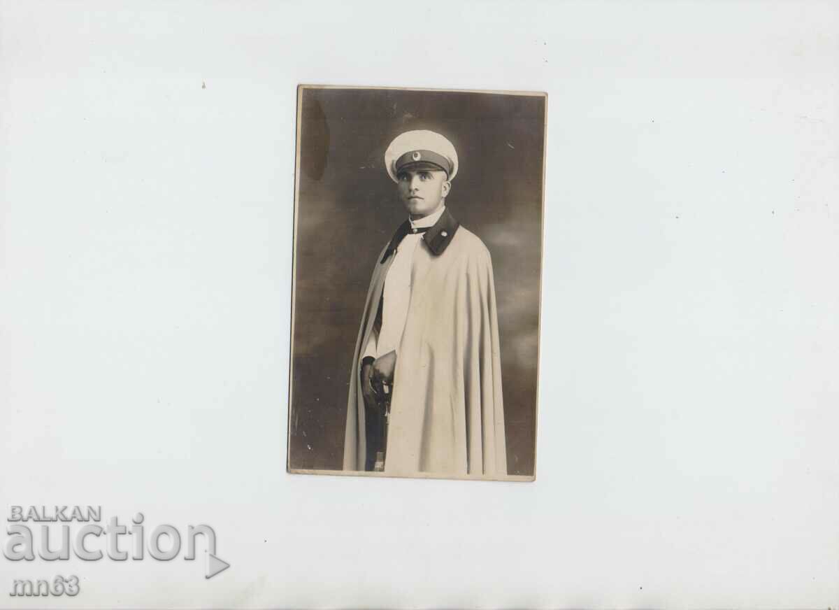 Снимка на царски офицер  -1928 г.