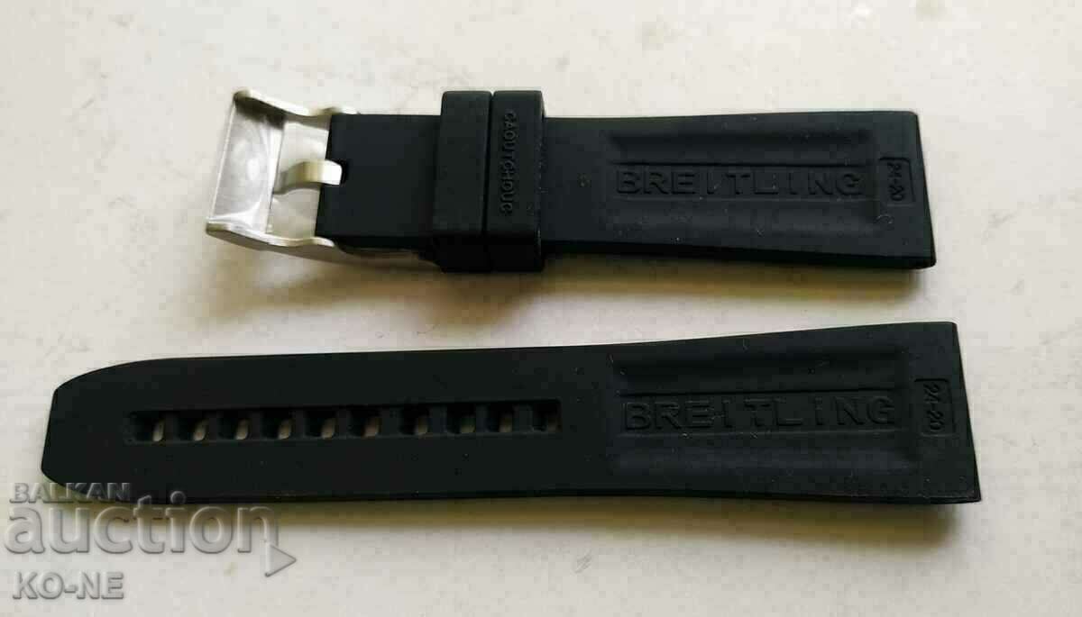 BREITLING silicone strap 22 mm and 24 mm - 6