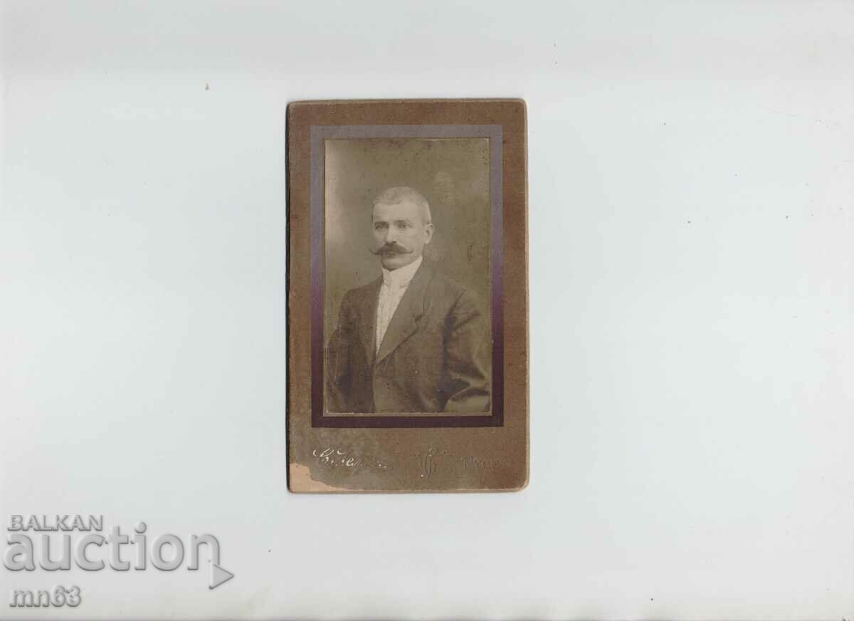 Cardboard photo - 1910
