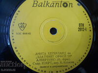 Anita Hegerland, VTK 2912, disc de gramofon, mic