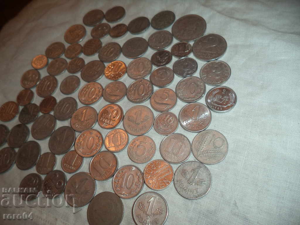 Auction ALUMINUM COINS - COLLECTION - 66 Auction ALUMINUM COINS - COLLECTION - 66